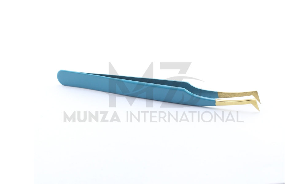 Turquoise Gold Tweezers